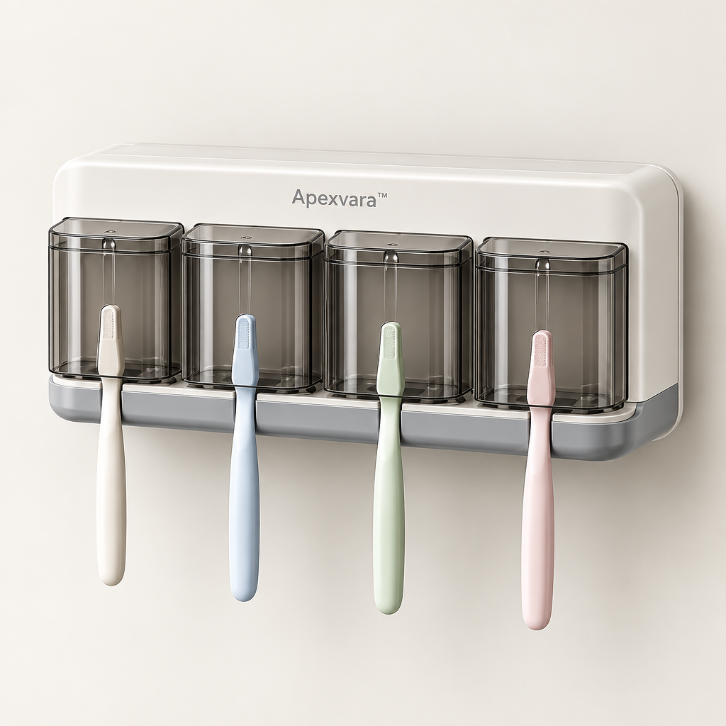 Apexvara™ Wall-Mounted Toothbrush Organizer product image 01