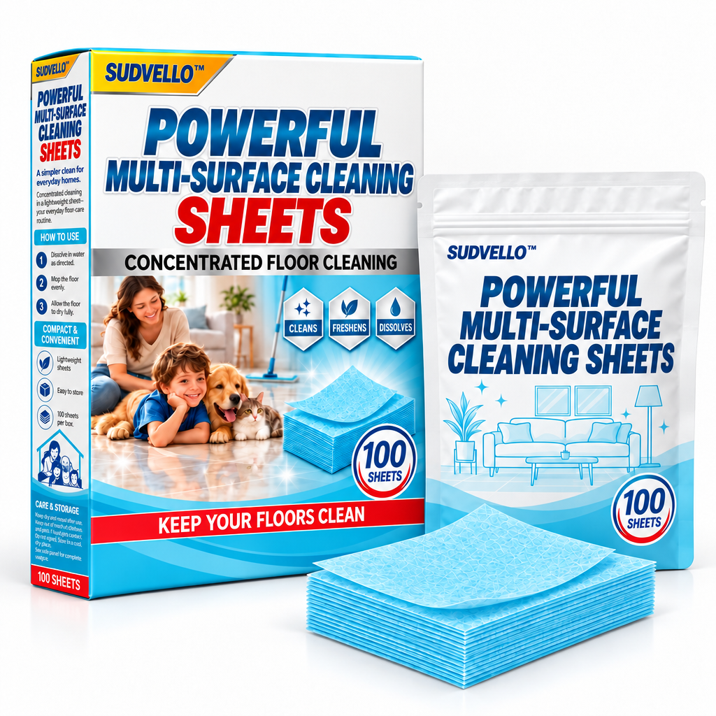 🎁SUDVELLO™ Powerful Multi-Surface Cleaning Sheets