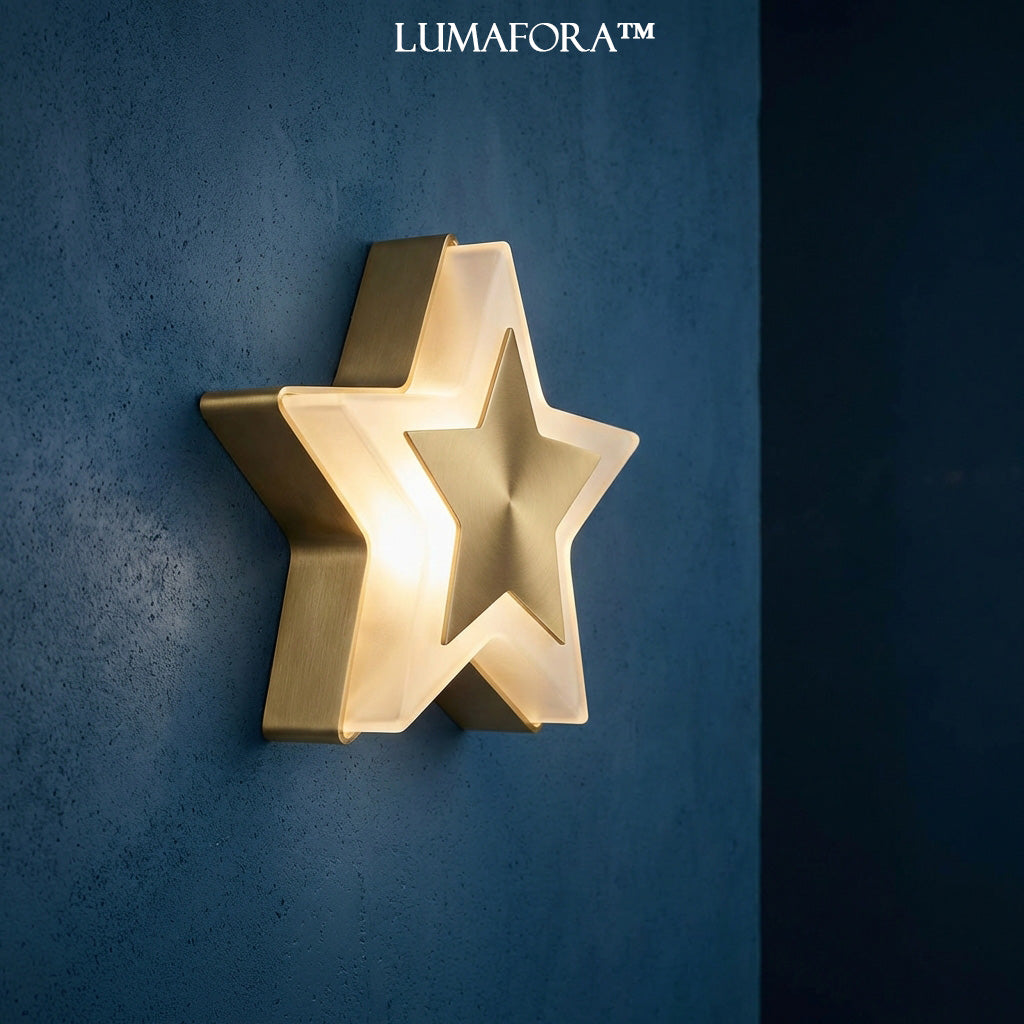 LumaFora™ StarGlow Wall Light