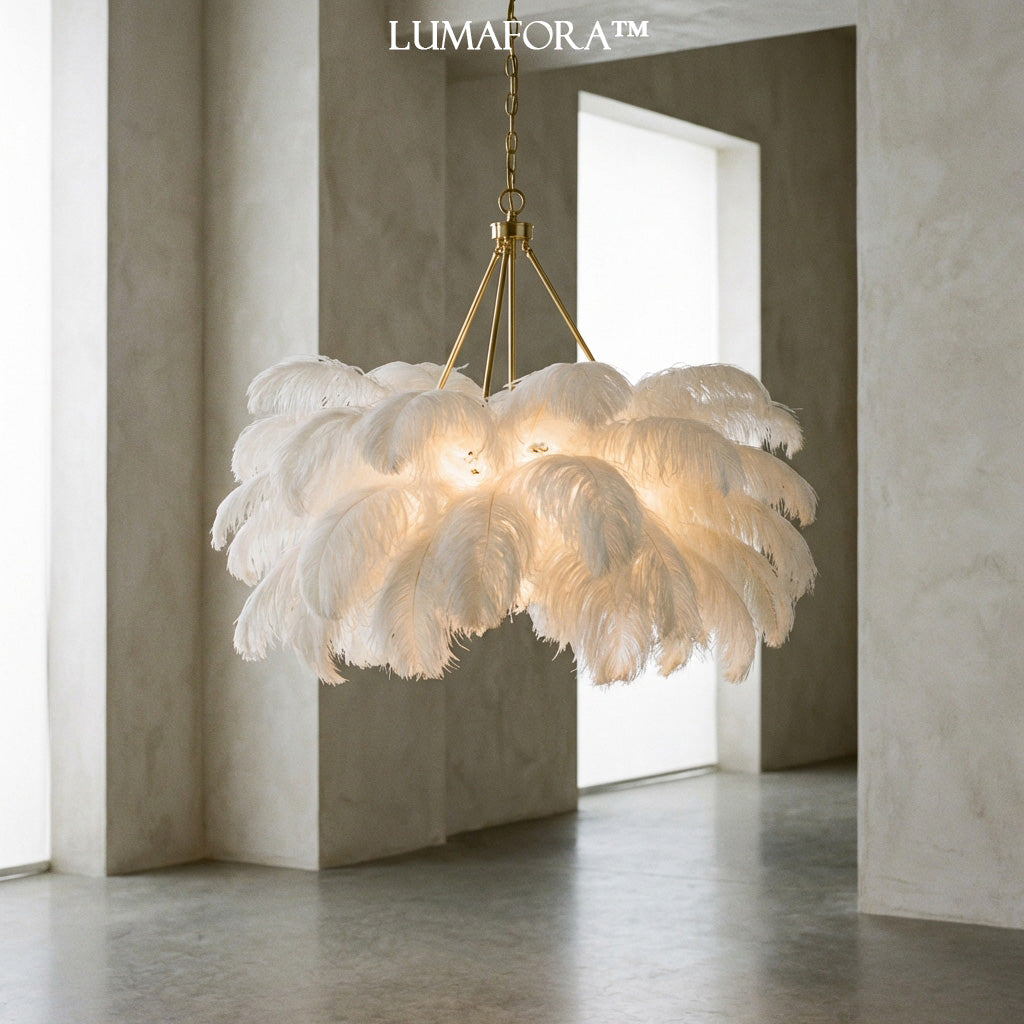 LumaFora™ Feathered Dream Pendant Light