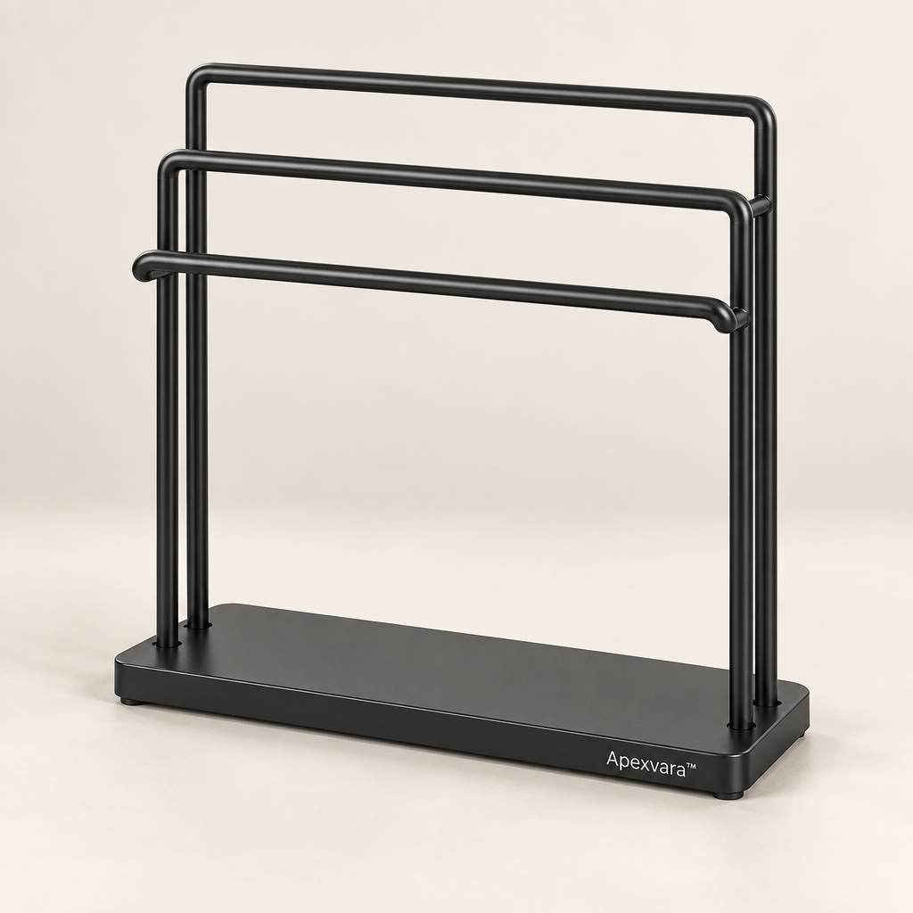 Apexvara™ Freestanding Multi-Rail Towel Rack product image 01