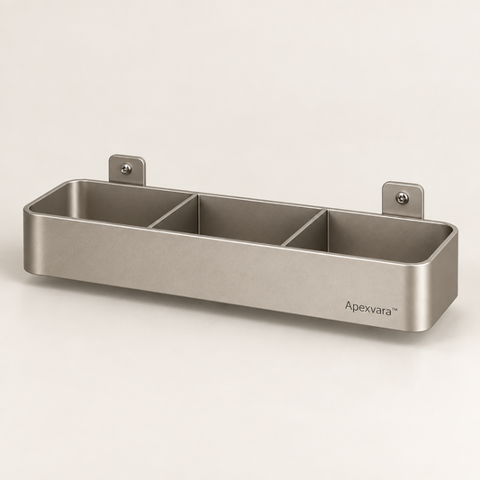 Apexvara™ Multi-Compartment Cosmetic Shelf product image 01