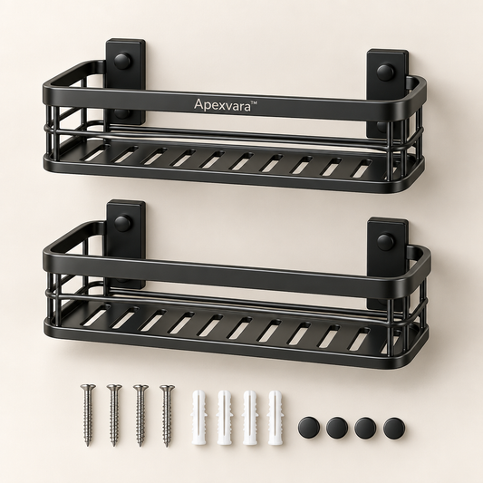 Apexvara™ Wall-Mounted Shower Basket Set product image 01