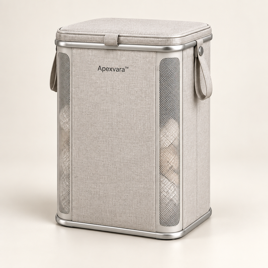 Apexvara™ Lidded Moisture-Resistant Laundry Basket product image 01