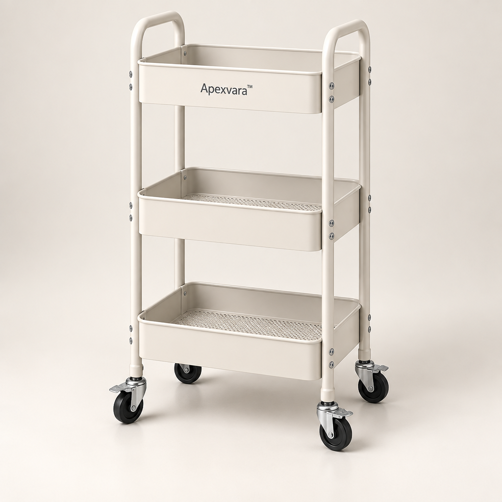Apexvara™ Multi-Function Rolling Bathroom Cart product image 01